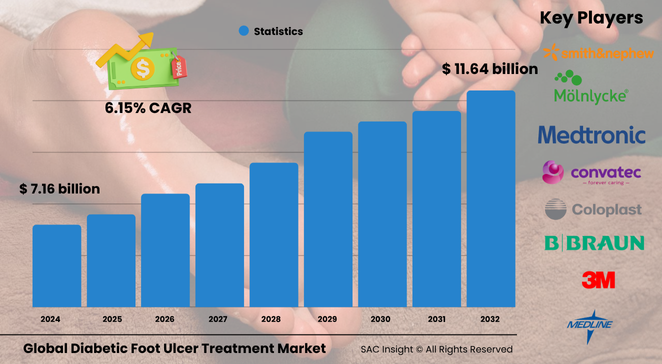 Diabetic Foot Ulcer Treatment Market Size