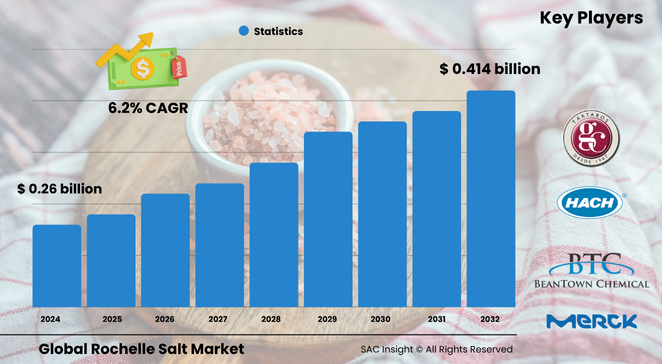Rochelle Salt Market Size